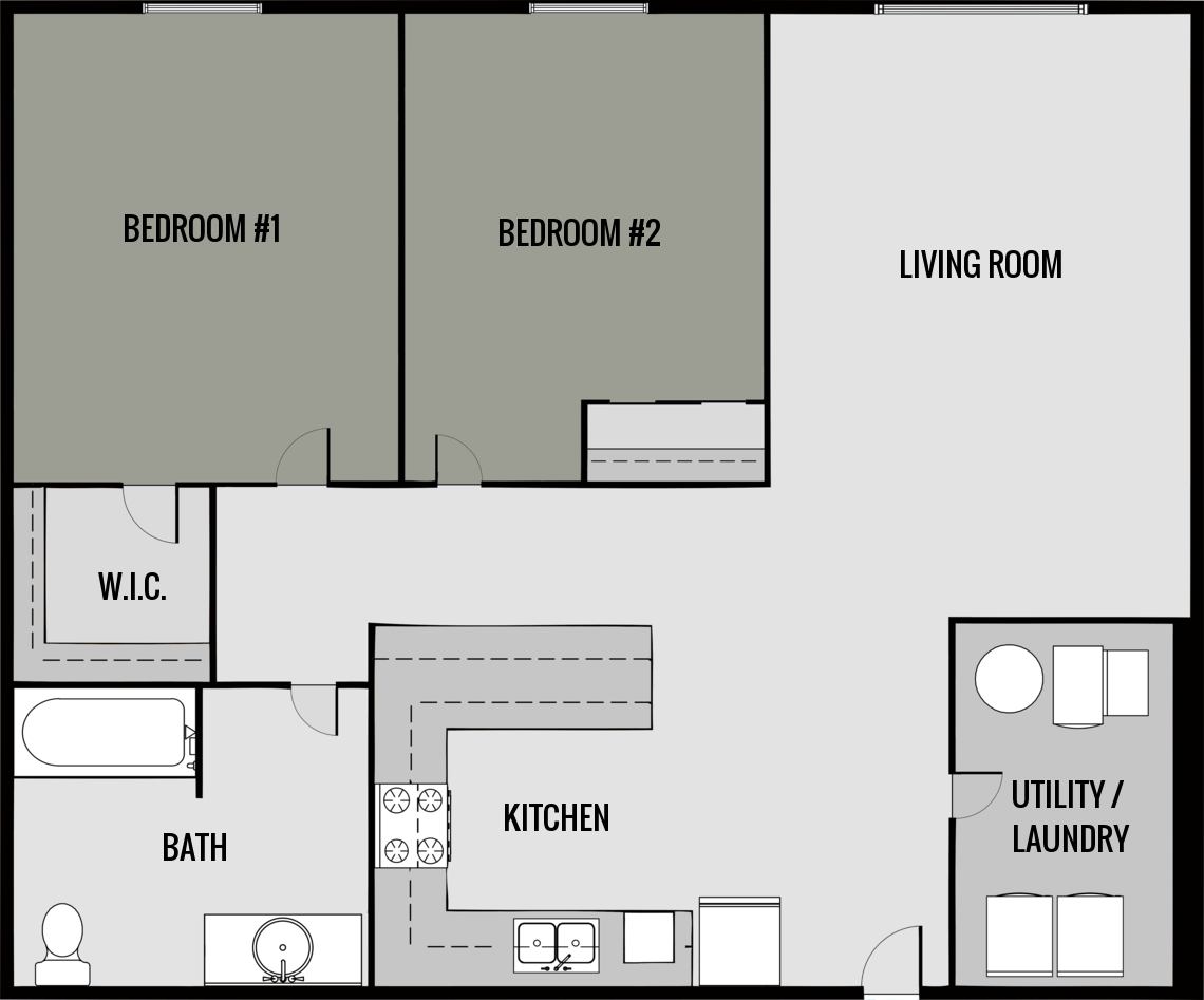 Suite A Floorplan